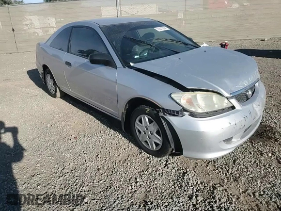 2005 Honda Civic Cpe VP SSRS with VIN 1HGEM22385L067577, listed as a Copart auction lot 79317004 with 230,154 mi miles and Salvage Title. Bid and sale history available at carsss.com. Image 10.