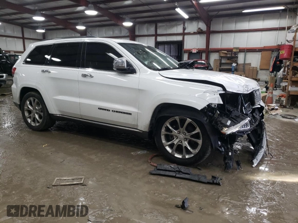 2019 Jeep Grand Cherokee Summit with VIN 1C4RJFJG8KC636296, listed as a Copart auction lot 45737365 with 56,815 mi miles and Salvage Title. Bid and sale history available at carsss.com. Image 4.