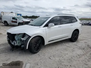 2021 Cadillac XT6 Sport with VIN 1GYKPGRS4MZ182492, listed as a Copart auction lot 75532004 with 38,081 mi miles and Salvage Title. Bid and sale history available at carsss.com. Image 1.