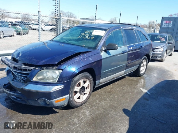 2005 Chrysler Pacifica Touring with VIN 2C4GM68445R584574, listed as a IAAI auction lot 41779714 with 183,853 mi miles and . Bid and sale history available at DreamBid. Image 17.