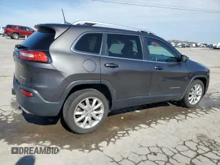 2016 Jeep Cherokee Limited with VIN 1C4PJLDSXGW189742, listed as a Copart auction lot 51058295 with 161,498 mi miles and Salvage Title. Bid and sale history available at carsss.com. Image 3.