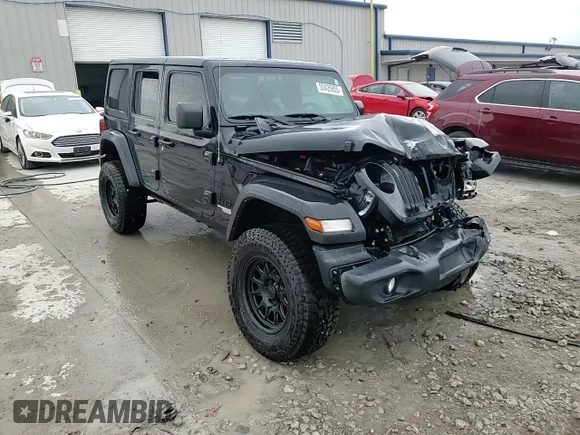 2021 Jeep Wrangler Unlimited Willys with VIN 1C4HJXDN3MW751207, listed as a Copart auction lot 50425805 with 35,383 mi miles and Salvage Title. Bid and sale history available at DreamBid. Image 13.