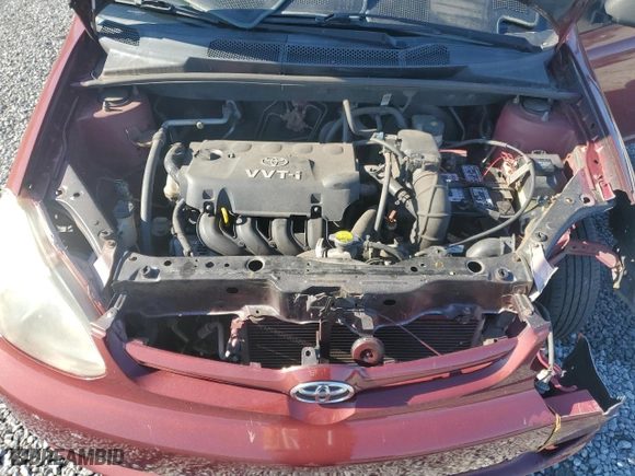 2003 Toyota ECHO with VIN JTDBT123435042725, listed as a Copart auction lot 69374604 with 123,369 mi miles and Salvage Title. Bid and sale history available at carsss.com. Image 12.