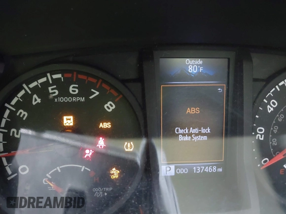2019 Toyota Tacoma SR with VIN 5TFRX5GN6KX152425, listed as a IAAI auction lot 42647277 with 137,468 mi miles and . Bid and sale history available at DreamBid. Image 7.