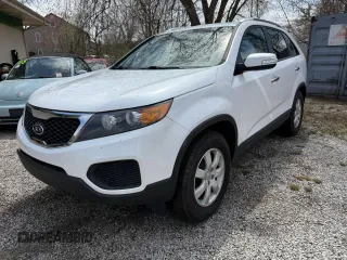 2013 Kia Sorento LX with VIN 5XYKT4A27DG420670, listed as a Copart auction lot 54378555 with 171,229 mi miles and Clean Title. Bid and sale history available at carsss.com. Image 2.