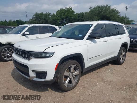 2021 Jeep Grand Cherokee Limited z VIN 1C4RJKBG7M8101781, wystawiony jako IAAI lot #42254809 z przebiegiem 58 753 mil mil oraz . Historia ofert i sprzedaży dostępna na DreamBid. Obrazek 2.
