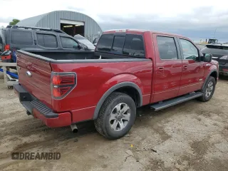 2013 Ford F-150 XL with VIN 1FTFW1ET2DFA67705, listed as a Copart auction lot 58591525 with 168,415 mi miles and Salvage title. Bid and sale history available at DreamBid. Image 3.