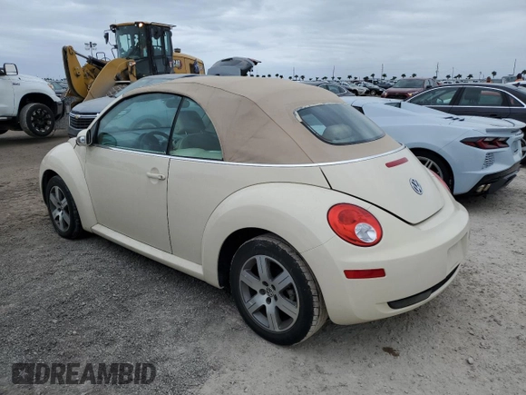 2006 Volkswagen Beetle z VIN 3VWPF31Y06M309862, wystawiony jako Copart lot #76907554 z przebiegiem Nie podano mil oraz Szkoda całkowita • Salvage title. Historia ofert i sprzedaży dostępna na DreamBid. Obrazek 2.