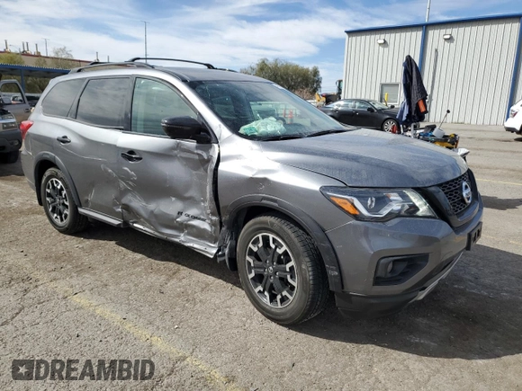 2020 Nissan Pathfinder SL with VIN 5N1DR2CM5LC632430, listed as a Copart auction lot 49423085 with 78,421 mi miles and Salvage title. Bid and sale history available at DreamBid. Image 4.
