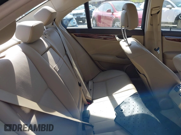 2011 Mercedes-Benz C 300 Sport with VIN WDDGF8BB0BR133565, listed as a IAAI auction lot 42172910 with 88,474 mi miles and . Bid and sale history available at carsss.com. Image 8.