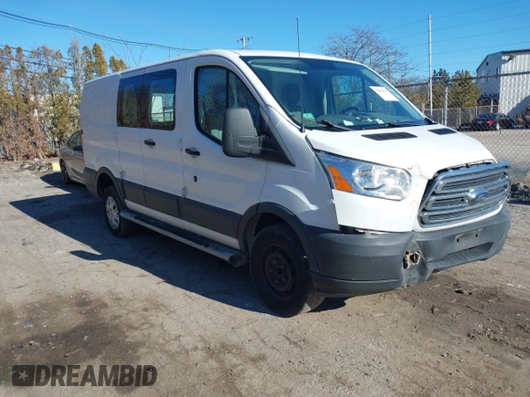2015 Ford Transit Cargo with VIN 1FTNR1ZM6FKA65780, listed as a IAAI auction lot 41682836 with 144,338 mi miles and . Bid and sale history available at DreamBid. Image 1.