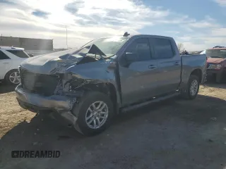 2021 Chevrolet Silverado 1500 RST with VIN 1GCUYEED2MZ403417, listed as a Copart auction lot 46901625 with 41,624 mi miles and Salvage Title. Bid and sale history available at carsss.com. Image 1.