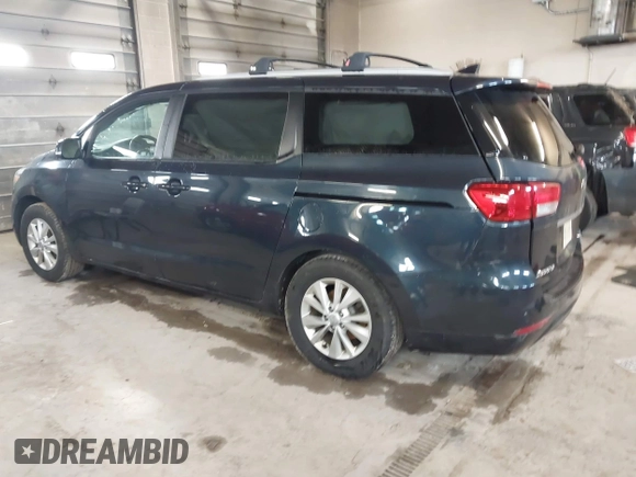 2016 Kia Sedona LX with VIN KNDMB5C10G6161548, listed as a IAAI auction lot 41957535 with 130,228 mi miles and . Bid and sale history available at DreamBid. Image 3.