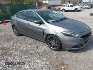 2013 Dodge Dart SXT with VIN 1C3CDFBA2DD343499, listed as a IAAI auction lot 41997107 with 110,446 mi miles. Bid and sale history available at carsss.com. Image 1.