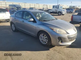 2013 Mazda 3 i Grand Touring with VIN JM1BL1W70D1761833, listed as a Copart auction lot 80150094 with Not Provided miles and Salvage Title. Bid and sale history available at carsss.com. Image 4.