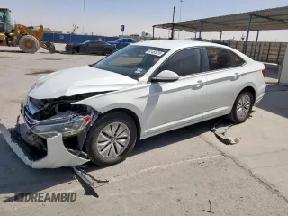2019 Volkswagen Jetta S with VIN 3VWC57BU2KM046658, listed as a Copart auction lot 61465635 with 58,590 mi miles and Salvage title. Bid and sale history available at DreamBid. Image 1.