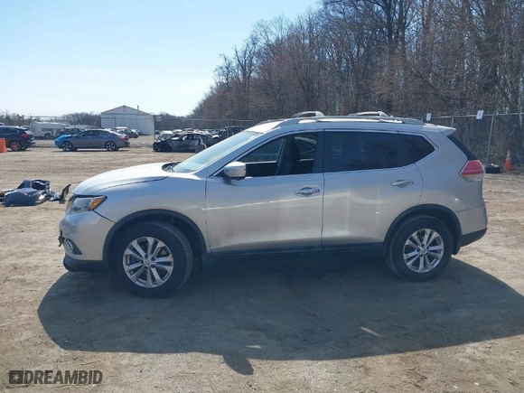 2015 Nissan Rogue SV with VIN 5N1AT2MK6FC761458, listed as a IAAI auction lot 41773845 with 110540 miles. Bid and sale history available at carsss.com. Image 14.