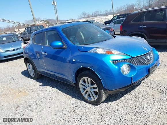 2012 Nissan Juke SV with VIN JN8AF5MV9CT118951, listed as a IAAI auction lot 41773642 with 134,391 mi miles. Bid and sale history available at carsss.com. Image 1.