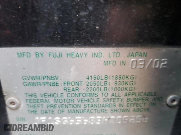2003 Subaru Forester XS with VIN JF1SG65683H705256, listed as a Copart auction lot 87489904 with 293,143 mi miles and Salvage Title. Bid and sale history available at carsss.com. Image 15.