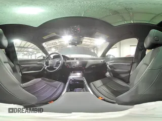 2022 Audi e-tron Premium Plus with VIN WA1LAAGE2NB009791, listed as a Copart auction lot 83365324 with 23,763 mi miles and Salvage title. Bid and sale history available at DreamBid. Image 15.