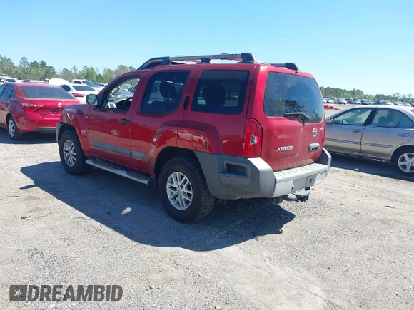 2015 Nissan Xterra S with VIN 5N1AN0NU8FN651093, listed as a IAAI auction lot 41798248 with 119,341 mi miles and . Bid and sale history available at DreamBid. Image 3.