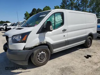 2017 Ford Transit with VIN 1FTYE1ZM1HKB43653, listed as a Copart auction lot 53069015 with 204,390 mi miles and Salvage title. Bid and sale history available at DreamBid. Image 1.