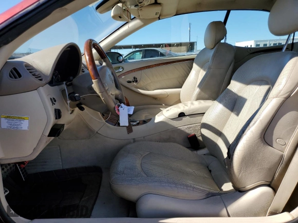 2005 Mercedes-Benz CLK 320 with VIN WDBTK65G45T043762, listed as a Copart auction lot 79904434 with 88,127 mi miles and Salvage Title. Bid and sale history available at DreamBid. Image 7.