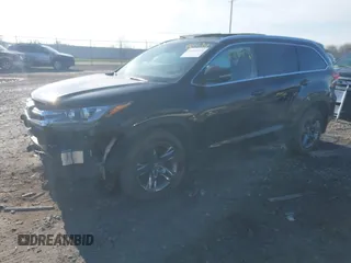 2019 Toyota Highlander Limited with VIN 5TDDZRFH7KS942359, listed as a IAAI auction lot 42188224 with 85,454 mi miles and . Bid and sale history available at DreamBid. Image 2.