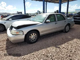 2008 Mercury Grand Marquis LS z VIN 2MEHM75V58X620570, wystawiony jako Copart lot #53305725 z przebiegiem 102 161 mil mil oraz Szkoda całkowita • Salvage title. Historia ofert i sprzedaży dostępna na DreamBid. Obrazek 1.