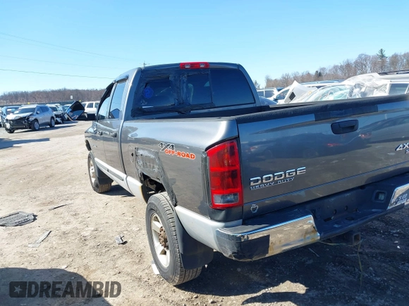 2004 Dodge 2500 SLT with VIN 3D7KU28D34G236830, listed as a IAAI auction lot 41758027 with 221,683 mi miles. Bid and sale history available at carsss.com. Image 3.
