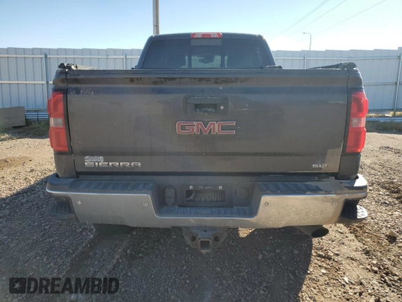 2015 GMC Sierra 2500HD SLT with VIN 1GT12ZEG8FF552439, listed as a Copart auction lot 72850724 with 147,888 mi miles and Salvage title. Bid and sale history available at DreamBid. Image 6.