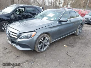 2018 Mercedes-Benz C-Class C 300 with VIN 55SWF4KB7JU244583, listed as a IAAI auction lot 41974535 with 105,773 mi miles. Bid and sale history available at carsss.com. Image 17.