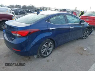 2015 Hyundai Elantra SE z VIN 5NPDH4AE0FH630351, wystawiony jako IAAI lot #41405235 z przebiegiem 122 199 mil mil oraz . Historia ofert i sprzedaży dostępna na DreamBid. Obrazek 4.