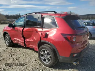2023 Honda Passport TrailSport with VIN 5FNYF8H61PB029379, listed as a Copart auction lot 49202384 with 15,688 mi miles and Salvage Title. Bid and sale history available at carsss.com. Image 2.