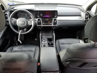 2023 Kia Sorento Hybrid EX with VIN KNDRHDLG9P5223960, listed as a Copart auction lot 45123105 with 84,581 mi miles and Salvage Title. Bid and sale history available at carsss.com. Image 8.