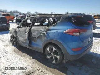 2016 Hyundai Tucson Limited z VIN KM8J33A24GU203744, wystawiony jako Copart lot #45355625 z przebiegiem Nie podano mil oraz Szkody całkowita. Historia ofert i sprzedaży dostępna na DreamBid. Obrazek 2.