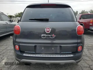 2014 FIAT 500L Lounge z VIN ZFBCFACH6EZ007494, wystawiony jako Copart lot #58773595 z przebiegiem 62 893 mil mil oraz Szkody całkowita. Historia ofert i sprzedaży dostępna na DreamBid. Obrazek 6.