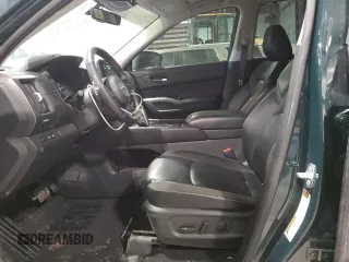 2024 Nissan Pathfinder SL with VIN 5N1DR3CDXRC252174, listed as a Copart auction lot 46054675 with 10,589 mi miles and Salvage title. Bid and sale history available at DreamBid. Image 7.