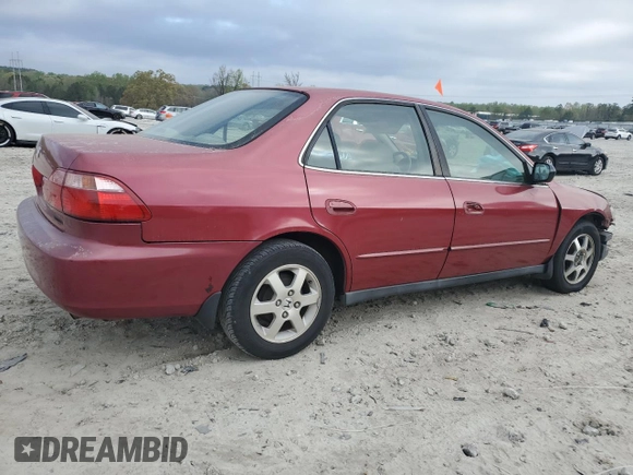 2000 Honda Accord SE with VIN JHMCG5674YC006242, listed as a Copart auction lot 51856525 with 287,160 mi miles and Salvage title. Bid and sale history available at DreamBid. Image 3.