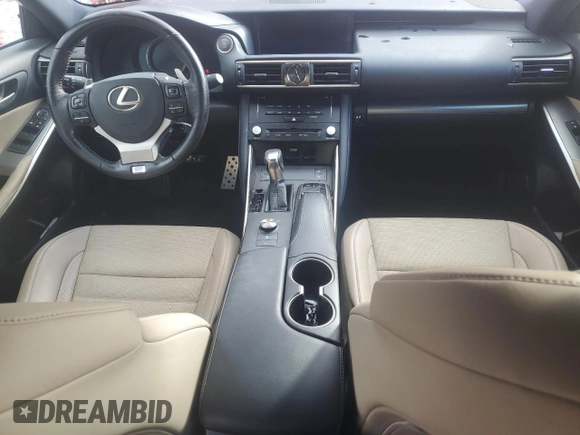 2017 Lexus IS 350 with VIN JTHCE1D28H5014273, listed as a Copart auction lot 85163664 with 46,567 mi miles and Salvage title. Bid and sale history available at DreamBid. Image 8.