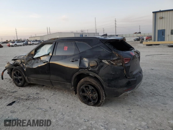 2024 Chevrolet Blazer LT with VIN 3GNKBDR49RS182181, listed as a Copart auction lot 85590934 with Not provided miles and Salvage title. Bid and sale history available at DreamBid. Image 2.