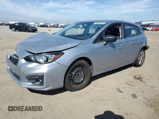 2019 Subaru Impreza with VIN 4S3GTAA61K3735988, listed as a Copart auction lot 66051375 with 53,969 mi miles and Salvage title. Bid and sale history available at DreamBid. Image 1.