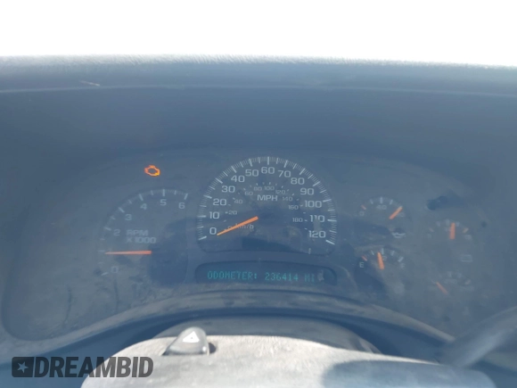 2005 Chevrolet Silverado 1500 Z71 with VIN 2GCEK19B251347481, listed as a IAAI auction lot 41886913 with 236,414 mi miles. Bid and sale history available at carsss.com. Image 7.