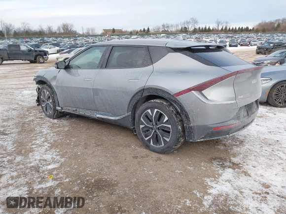 2022 Kia EV6 Wind with VIN KNDC3DLC0N5076216, listed as a IAAI auction lot 41420920 with 21,895 mi miles. Bid and sale history available at carsss.com. Image 3.
