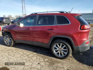 2014 Jeep Cherokee Limited with VIN 1C4PJMDB0EW160026, listed as a Copart auction lot 41742955 with 131,063 mi miles and Clean Title. Bid and sale history available at DreamBid. Image 2.