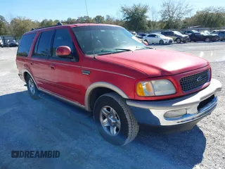 1998 Ford Expedition XLT with VIN 1FMRU17L1WLA47560, listed as a IAAI auction lot 41714605 with 121,523 mi miles. Bid and sale history available at carsss.com. Image 1.