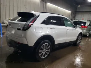 2021 Cadillac XT4 AWD Sport with VIN 1GYFZFR48MF023578, listed as a Copart auction lot 41586595 with 47,612 mi miles and Salvage title. Bid and sale history available at DreamBid. Image 3.