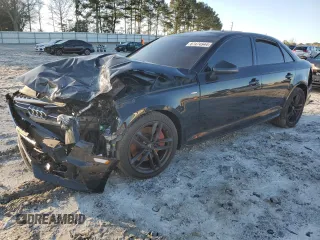 2017 Audi A4 Season of Audi Premium with VIN WAUDNAF41HN056446, listed as a Copart auction lot 87474944 with 183,216 mi miles and Salvage Title. Bid and sale history available at carsss.com. Image 1.