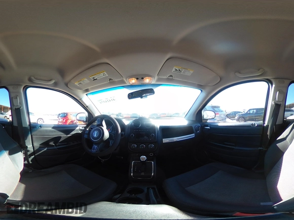 2014 Jeep Compass Sport with VIN 1C4NJCBA3ED812435, listed as a IAAI auction lot 41424374 with 174,663 mi miles and . Bid and sale history available at DreamBid. Image 19.