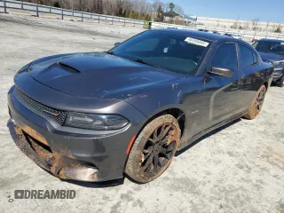 2019 Dodge Charger R/T with VIN 2C3CDXCT5KH588271, listed as a Copart auction lot 48495045 with 137,597 mi miles and Salvage Title. Bid and sale history available at carsss.com. Image 1.